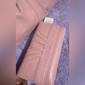 Coach Blush Pink Women's Leather Wallet
